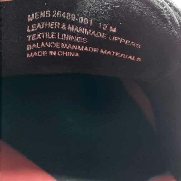 Stacy Adams Mens Dress Shoes Size 13 Black Leather Wingtip Oxford Lace Up Work - Picture 9 of 14